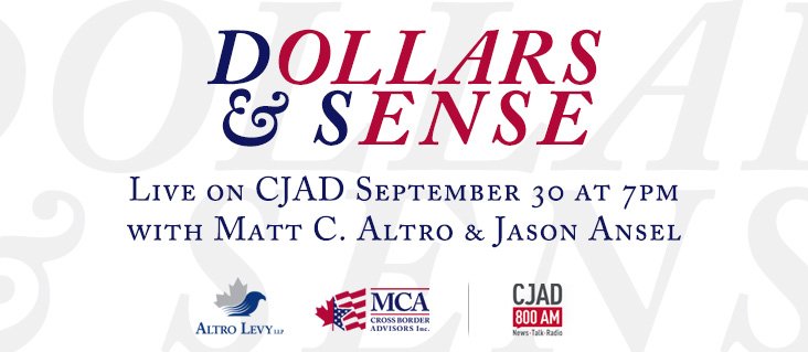 October 2014 – Dollars and Sense Radio Show on CJAD