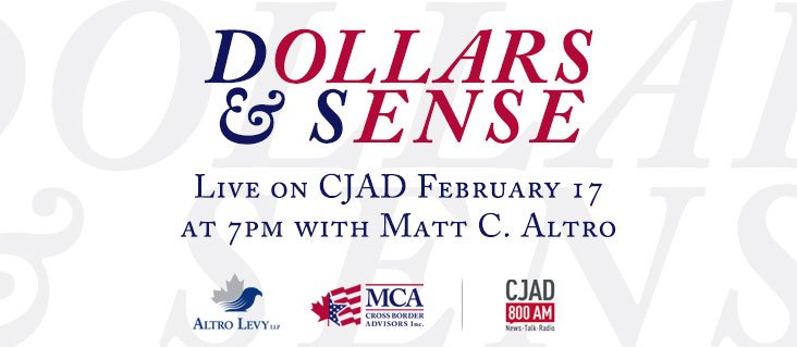 February 2015 – Dollars and Sense Radio Show on CJAD