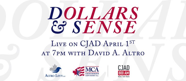 April 2015 – Dollars and Sense Radio Show on CJAD